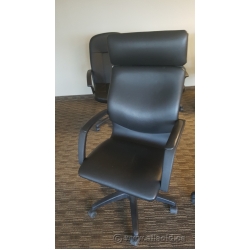 IKEA ARAS High Back Adjustable Meeting Chair with Fixed Arms